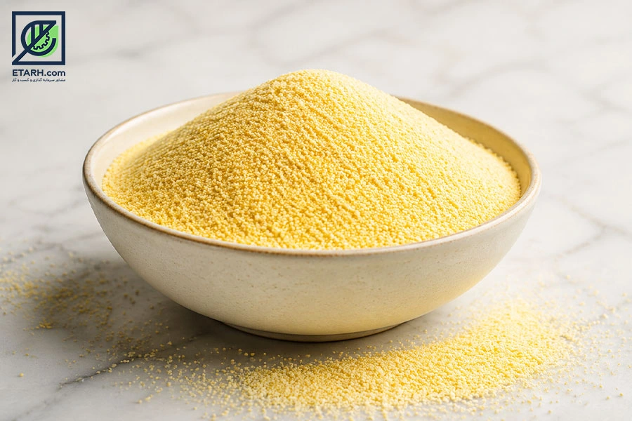 طرح تولید آرد سمولینا