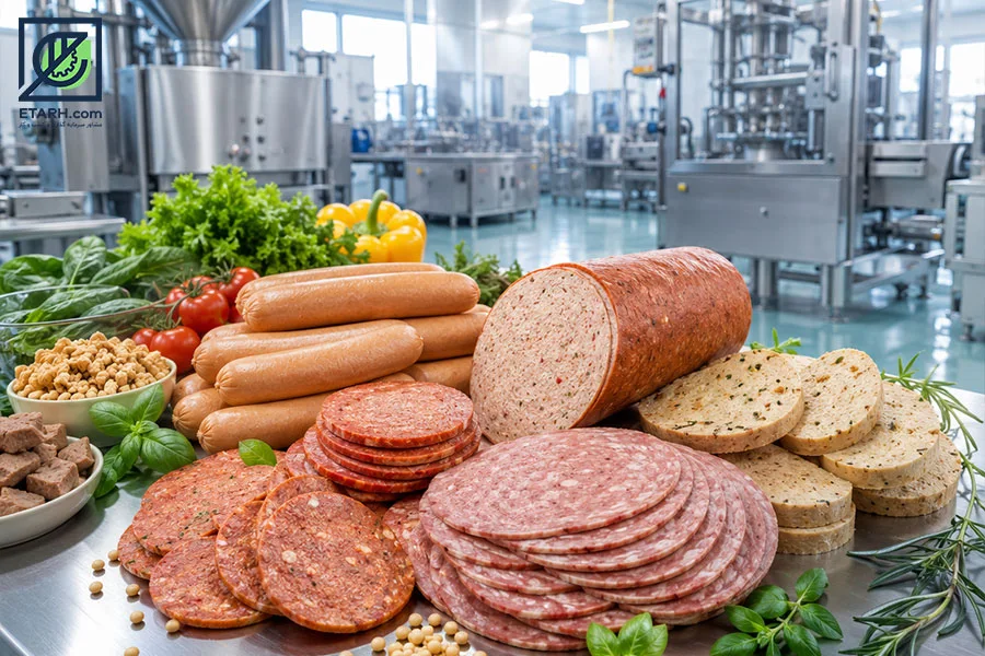 تولید سوسیس و کالباس گیاهی