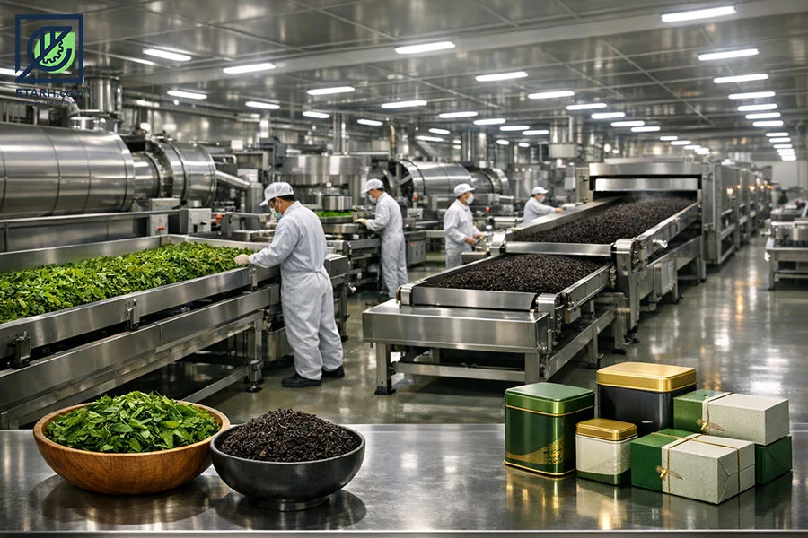 طرح تولید چای صنعتی