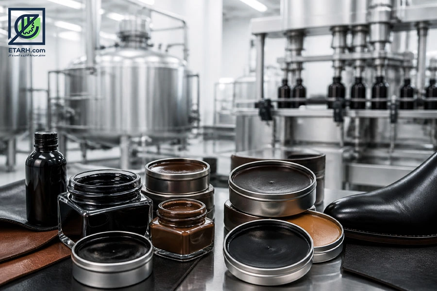 طرح تولید واکس کفش