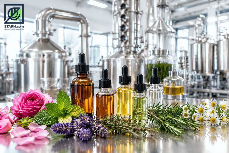 طرح تولید اسانس گیاهان دارویی