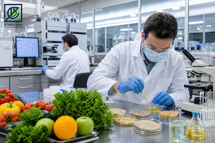 طرح راه اندازی آزمایشگاه مواد غذایی