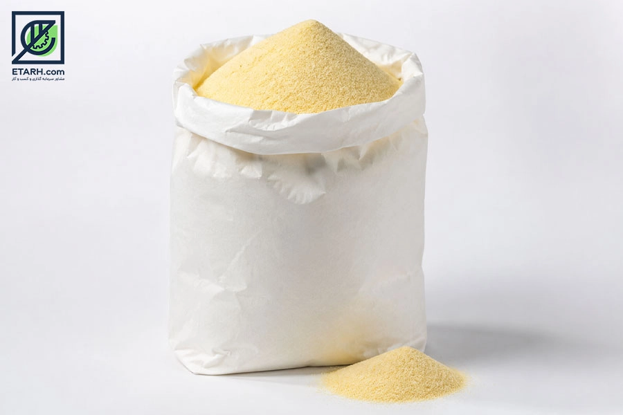 طرح تولید آرد سمولینا