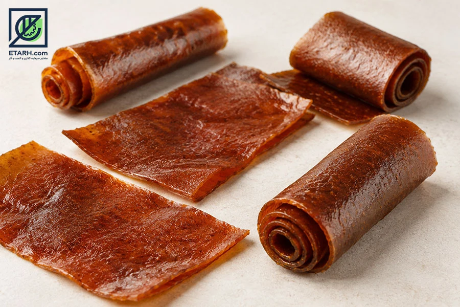 طرح تولید لواشک خرما
