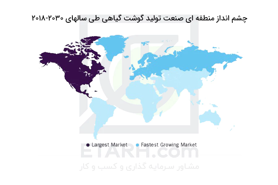 چشم-انداز-منطقه-ای-تولید گوشت گیاهی -Plant-based-meat