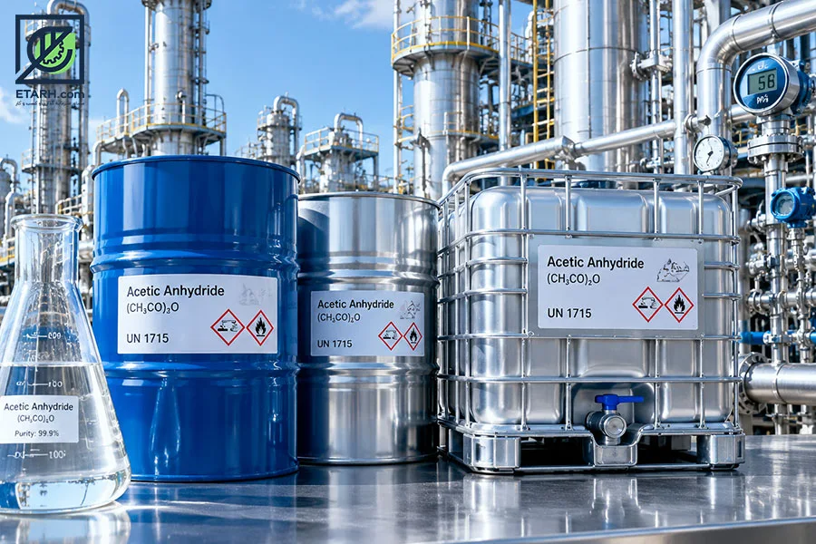 طرح تولید انیدرید استیک