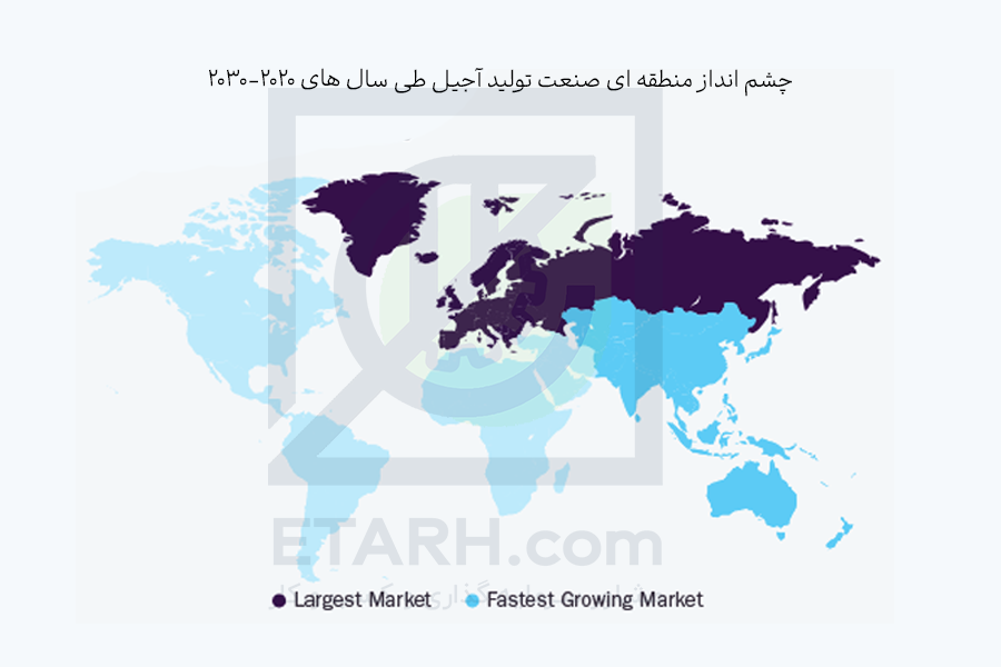 چشم انداز منطقه ای صنعت تولید آجیل