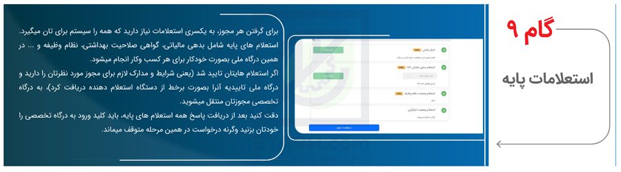 گام-9-(استعلامات-پایه)-جهت--اخذ-جواز-تاسیسس-در-درگاه-ملی-مجوز-ها--ETARH