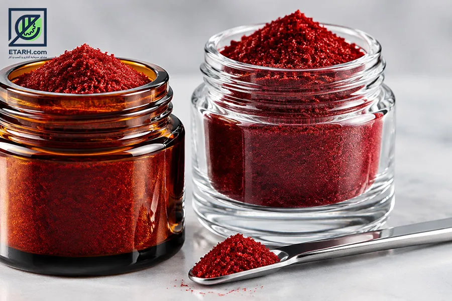 طرح تولید عصاره پودری زعفران