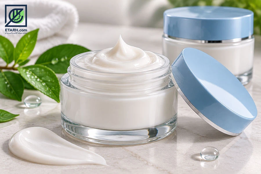 طرح تولید کرم مرطوب‌کننده